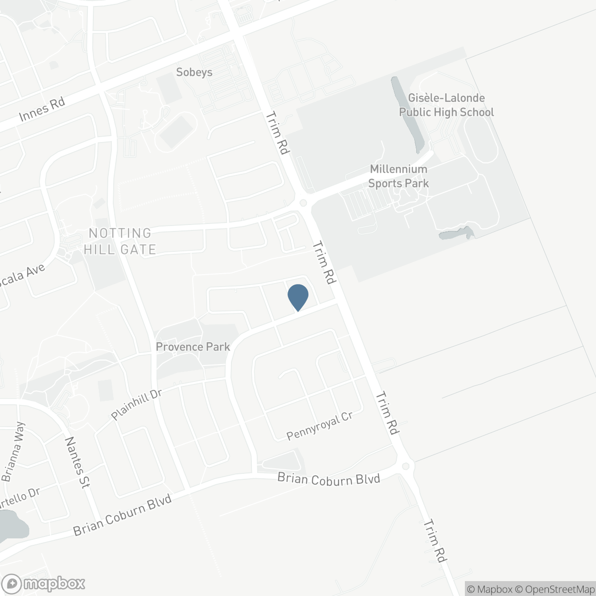 617 SPIKEMOSS PLACE, Ottawa, Ontario K4A 0C9